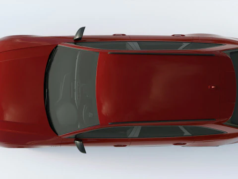 Audi A4 Avant S-line 2019 3D Model