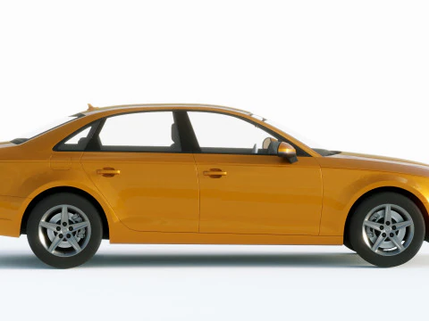 Audi A4 Sedan 2019 3D Model