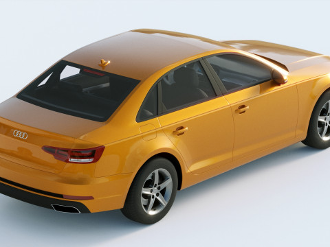 Audi A4 Sedan 2019 Modelo 3D