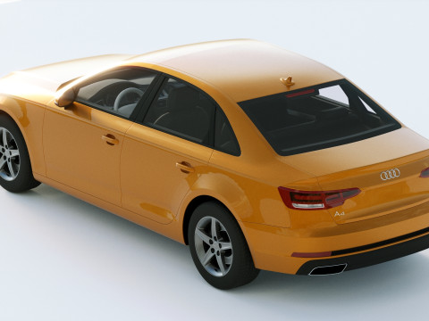 Audi A4 Sedan 2019 Modelo 3D