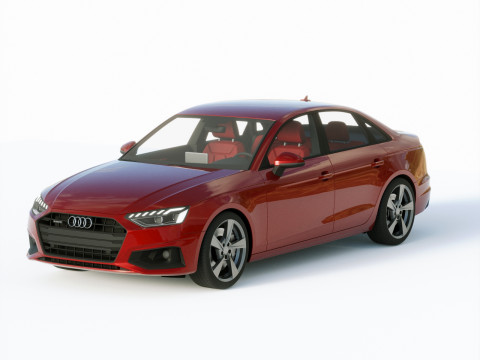 Audi A4 Sedan 2020 3D Модель