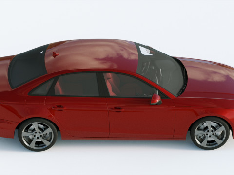 Audi A4 Sedan 2020 3D 모델