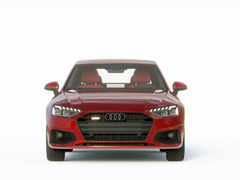 Audi A4 Sedan 2020 3D 모델