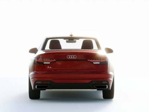 Audi A4 Sedan 2020 3D 모델