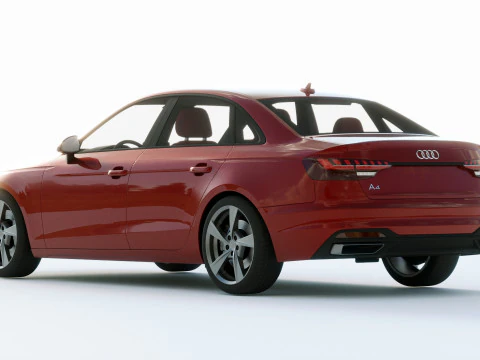 Audi A4 Sedan 2020 3D Model