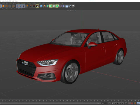 Audi A4 Sedan 2020 3D Model