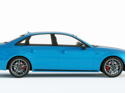 Audi A4 S-line 2020 3D 模型