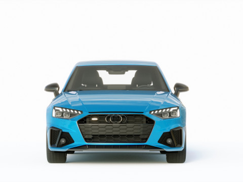 Audi A4 S-line 2020 3D 模型