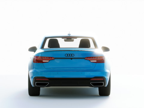 Audi A4 S-line 2020 3D 模型
