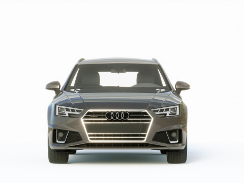 Audi A4 S-line Avant 2020 3D मॉडल
