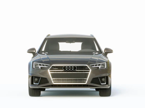 Audi A4 S-line Avant 2020 3D Model