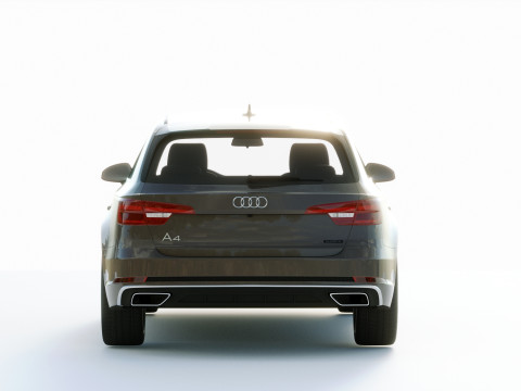 Audi A4 S-line Avant 2020 3D मॉडल