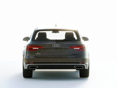Audi A4 S-line Avant 2020 3D Model