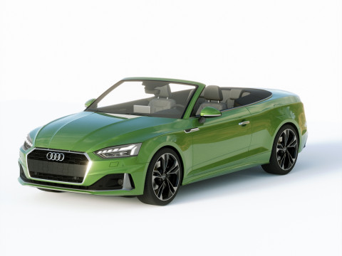 Audi A5 Cabriolet 2020 3D 모델