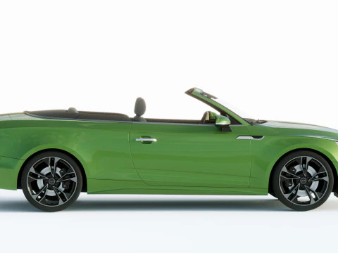 Audi A5 Cabriolet 2020 3D Model