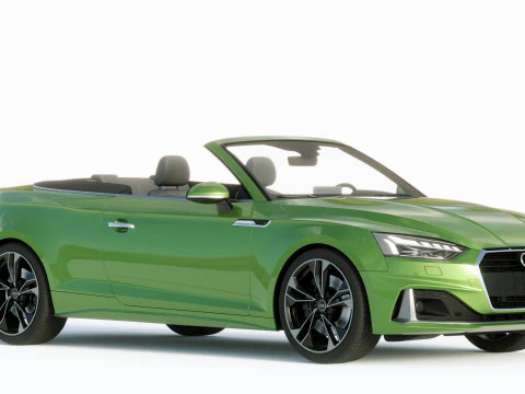 Audi A5 Cabriolet 2020 3D Model