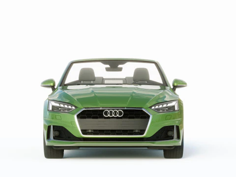 Audi A5 Cabriolet 2020 3D Model