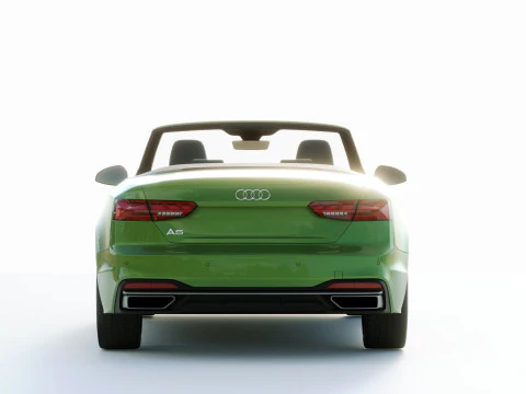 Audi A5 Cabriolet 2020 3D Model
