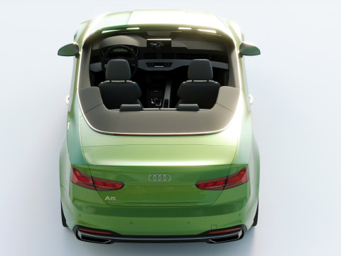 Audi A5 Cabriolet 2020 Modelo 3D