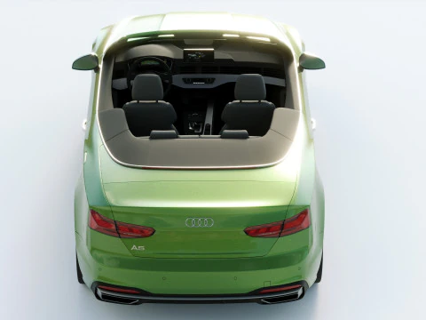 Audi A5 Cabriolet 2020 3D Model