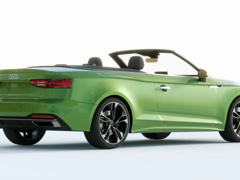 Audi A5 Cabriolet 2020 3D Model