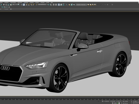Audi A5 Cabriolet 2020 Modelo 3D