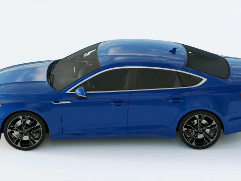 Audi A5 Sportback 2020 3D Model
