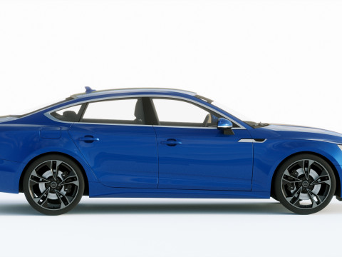 Audi A5 Sportback 2020 3D Model