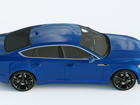 Audi A5 Sportback 2020 3D Model