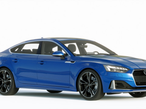 Audi A5 Sportback 2020 3D Model