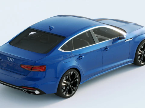 Audi A5 Sportback 2020 3D Model