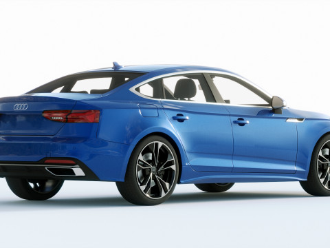 Audi A5 Sportback 2020 3D Model