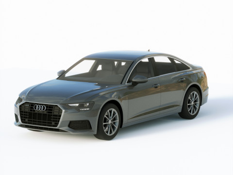 Audi A6 2019 3D 모델