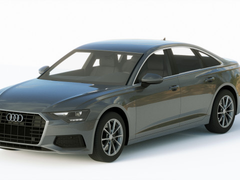 Audi A6 2019 3D 모델