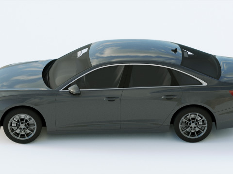 Audi A6 2019 3D 모델