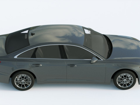 Audi A6 2019 3D 모델