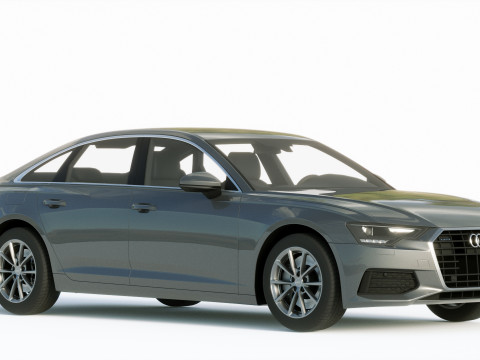 Audi A6 2019 3D 모델