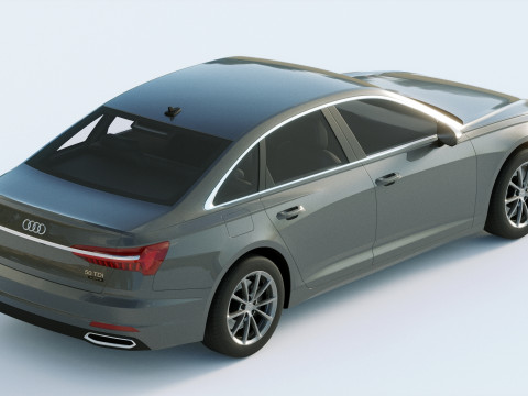 Audi A6 2019 3D 모델