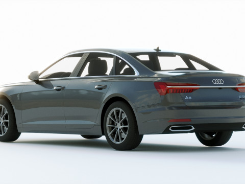 Audi A6 2019 3D 모델