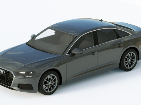 Audi A6 2019 3D 모델