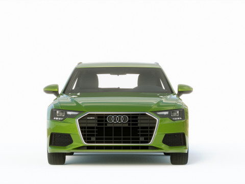 Audi A6 Avant 2019 3D 모델