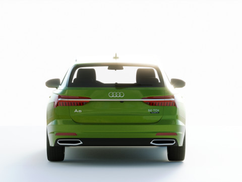 Audi A6 Avant 2019 3D 모델