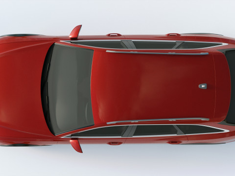 Ауди А6 Авант Allroad 2019 3D Модель