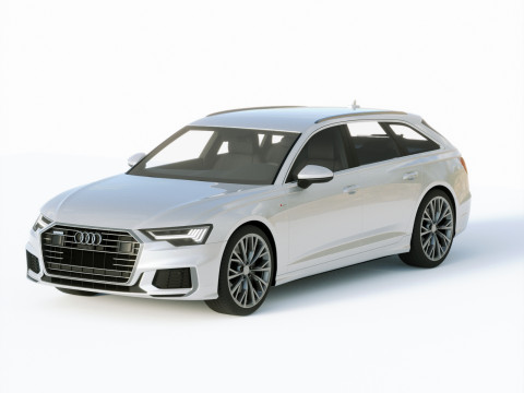Audi A6 Avant S-line 2019 Modèle 3D