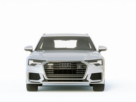 Audi A6 Avant S-line 2019 3D 모델
