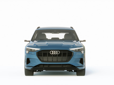 Audi E-Tron 2020 3D Model
