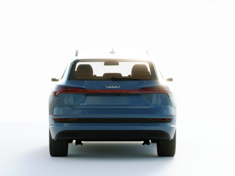 Audi E-Tron 2020 3D Model
