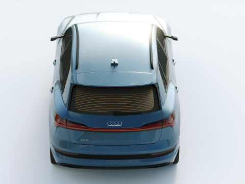 Audi E-Tron 2020 3D Model