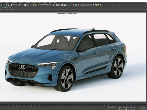 Audi E-Tron 2020 3D Model