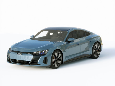 Audi E-Tron GT quattro 2022 3D Модель
